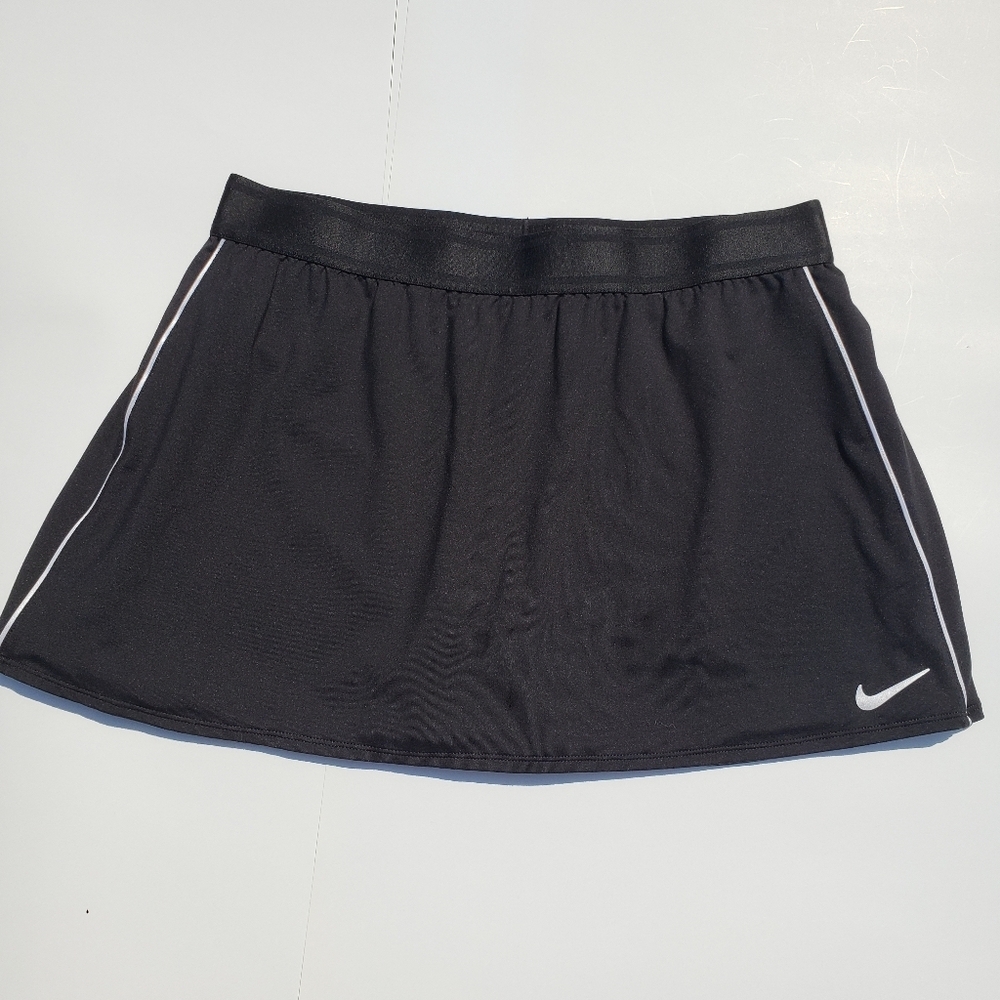Nike Court DriFit Straight Women's Black Skort Size XL